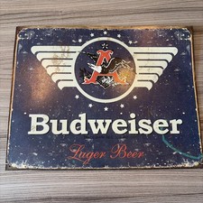 Budweiser Beer 12 by 17 inch