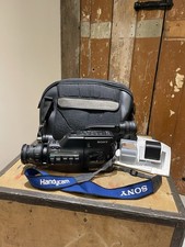 Vintage Sony Handycam CCD-F455E Video Camcorder Bundle