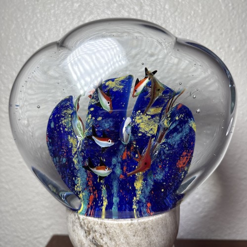 Vintage large glass double - large,