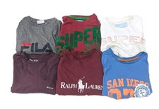 Men's T-Shirt Job Lot Superdry Fila Ralph Lauren Size Small Jack Wills