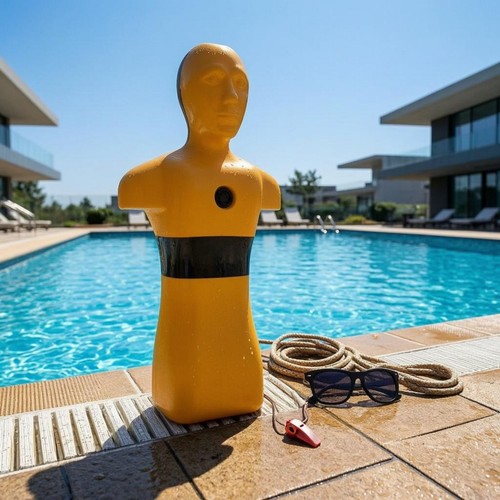 Water rescue mannequin chest - mannequin,