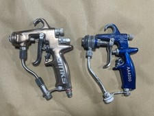 Used x 2 Binks Air Assisted Airless AAA Spray Guns AA4400M & AA4000
