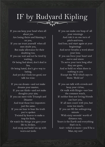 Poem poster framed - poem, art