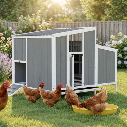 Chicken coop wooden - wooden,