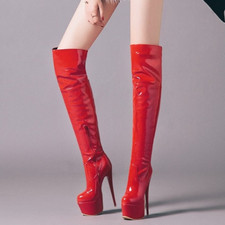Over The Knee Boots Platform
