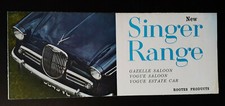 Singer Range Brochure -