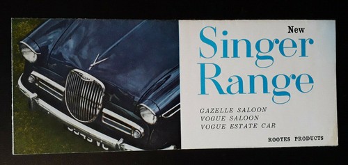 Singer range brochure - singer,