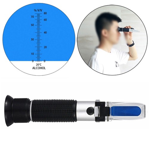 Handheld alcohol test - 0-80%,