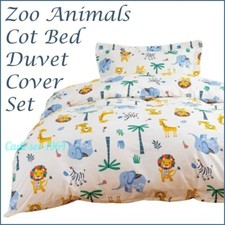 Zoo Animals Duvet Cover Set