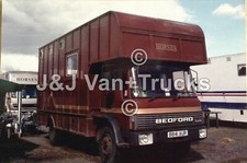 Vintage Lorry Photograph (Bedford  Horse Box ) # 635A