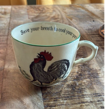 Ceramic Rooster Pattern Dinner