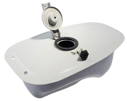 Fuel tank metal grey - fuel, for