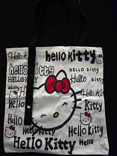 Hello kitty large - kitty, white