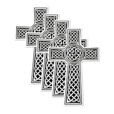 4 PACK Christian Cross
