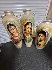 Set of 3 Hand-Painted