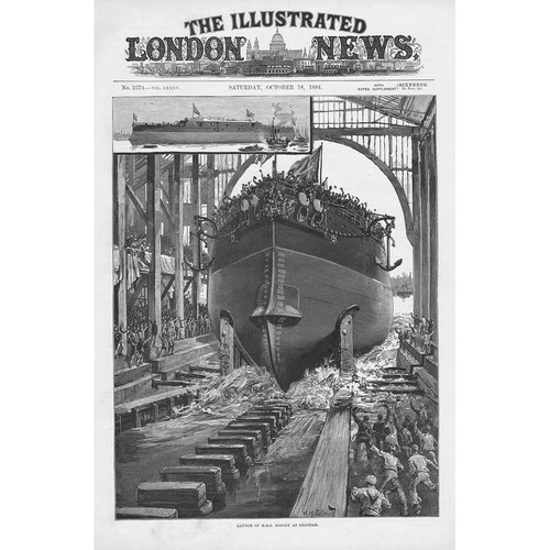 Launch hms rodney - of, at