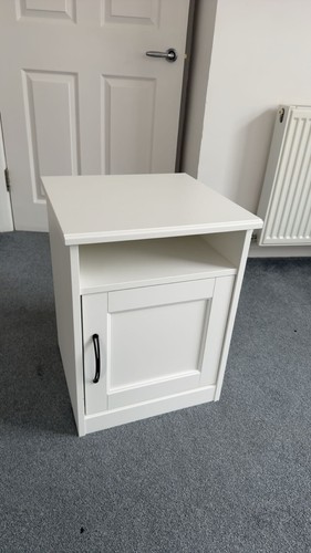 White medium sized - white,
