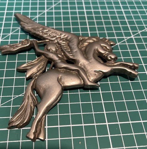 Vintage winged horse car - vintage,