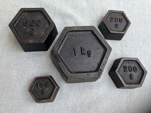 Vintage stacking hexagonal - vintage,