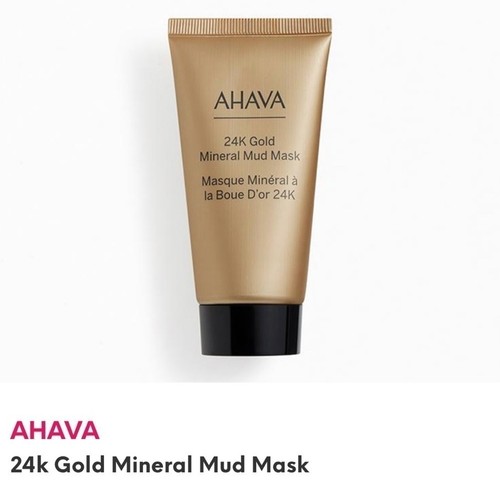 Nwt ahava 24k gold - 24k, mineral
