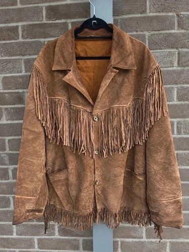Vintage brown suede - brown,