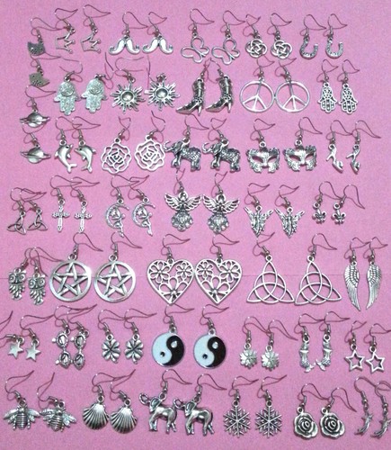 Tibetan silver dangle - tibetan,