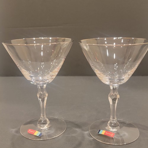 Fostoria glass martini - fostoria, glass.