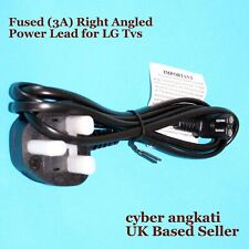 Genuine Original LG TV  Right Angled Figure 8 UK 3 Pin Power Lead 1.5M LG TV