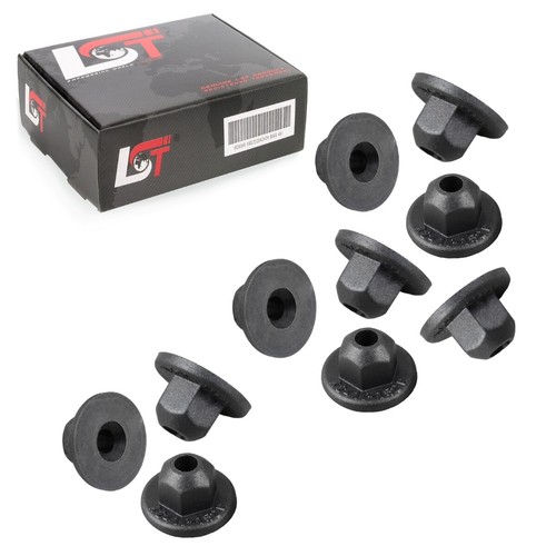 10x hex nut plastic - hex,