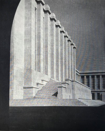 Striking study art deco - study,