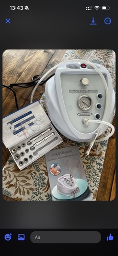 Diamond microdermabrasion - diamond,