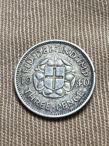 1940 king george silver - 1940,
