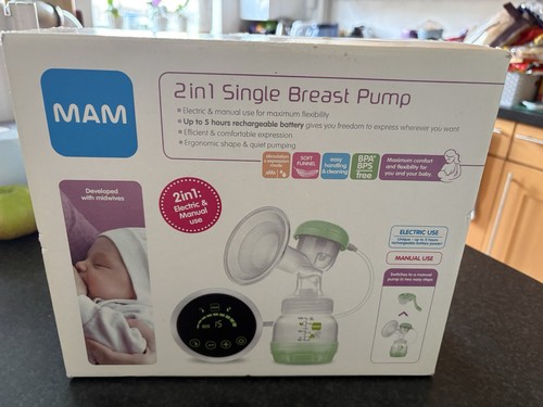 Mam single breast pump - 2-in-1,