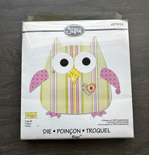 Sizzix bigz owl cutting dies - sizzix,