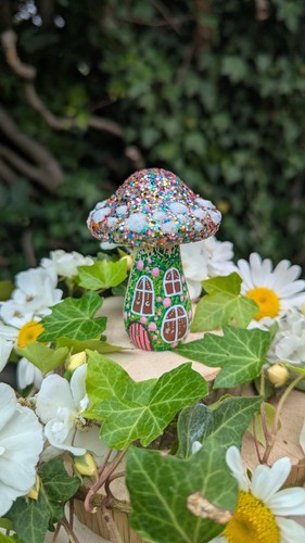 Whimsical mushroom fairy house - whimsical,