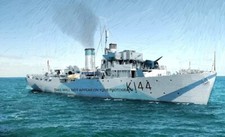 FLOWER CLASS CORVETTES - 20 PHOTOGRAPHS - WORLD WAR II - HMS - ROYAL NAVY