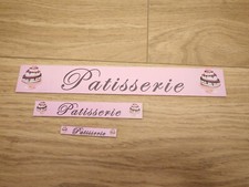 PATISSERIE SHOP SIGN banner