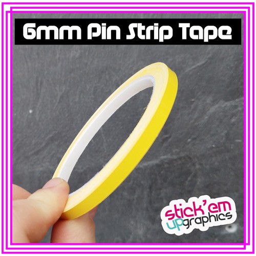 Yellow 6mm 10mt car pin - ✨yellow,