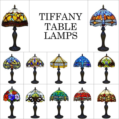 Vintage tiffany table style - vintage,