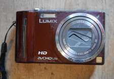 Panasonic LUMIX DMC-TZ10 Digital Camera -maroon