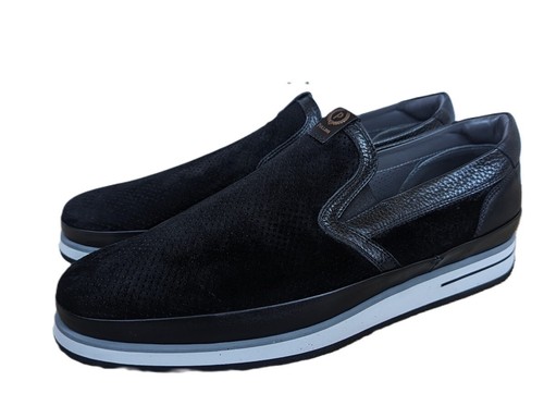 Pollini mens leather loafers - mens,