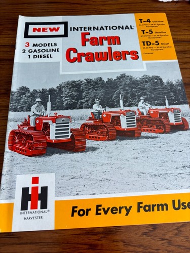 International harvesters 4 - harvesters, t-4