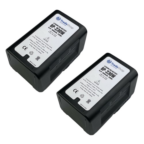 Ion mount battery - 2x, v-mount