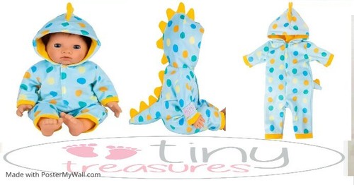 Tiny treasures toy - treasures, doll