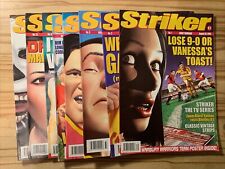 Striker comic Lot of 8 # 1 to 6, 12 & 13 v good condition 2003
