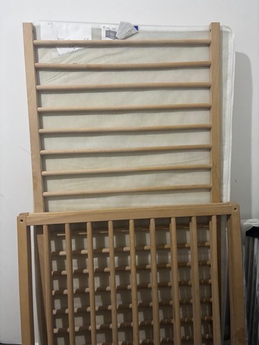 Wooden nursery cotbed frame - wooden,