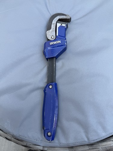 Irwin quick adjust pipe wrench - quick-adjust,