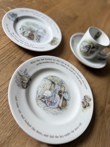 Wedgewood mrs tiggywinkle tea - tiggywinkle,