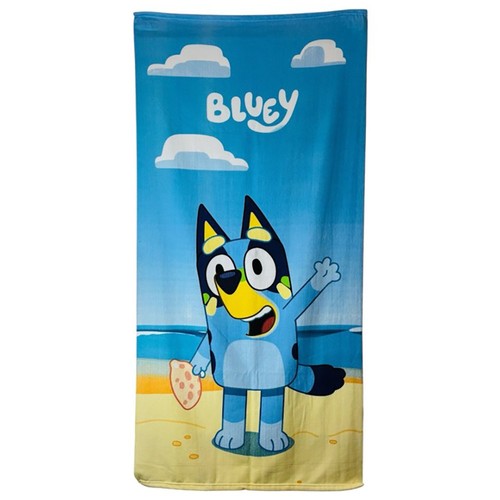 Bluey beach towel - soft, kids