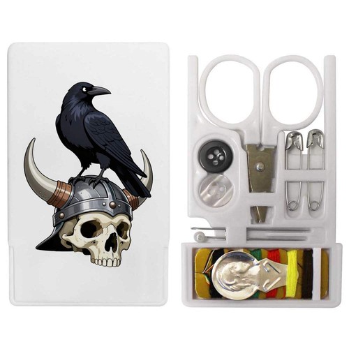 Raven viking skull - 'raven, mini